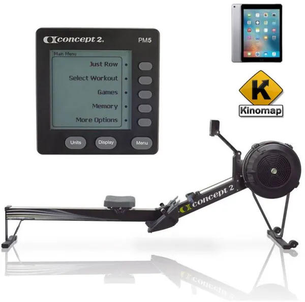 Concept2 Model D PM5 Romaskine Sort